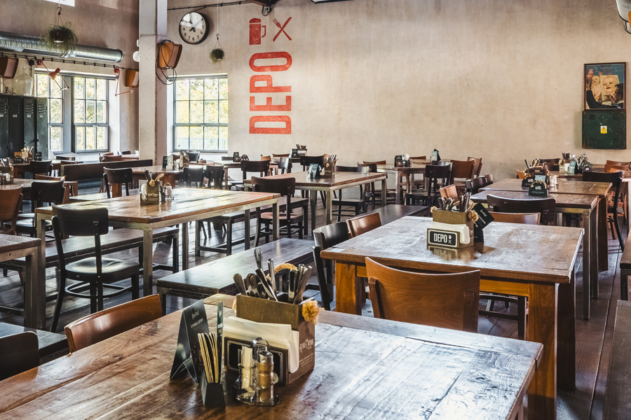 Restaurace Depo Interier