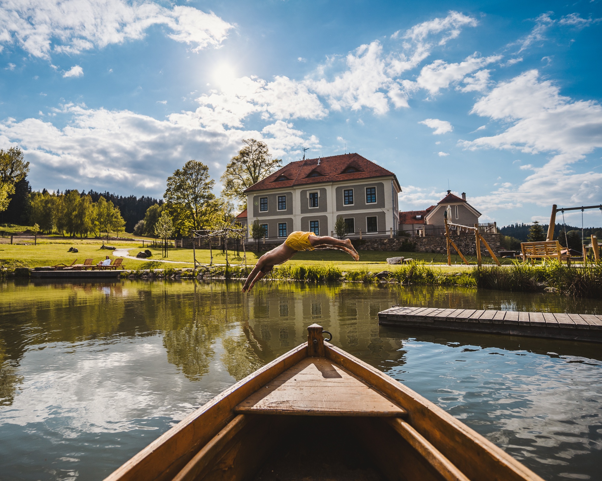 Wellness resort na Lipně
