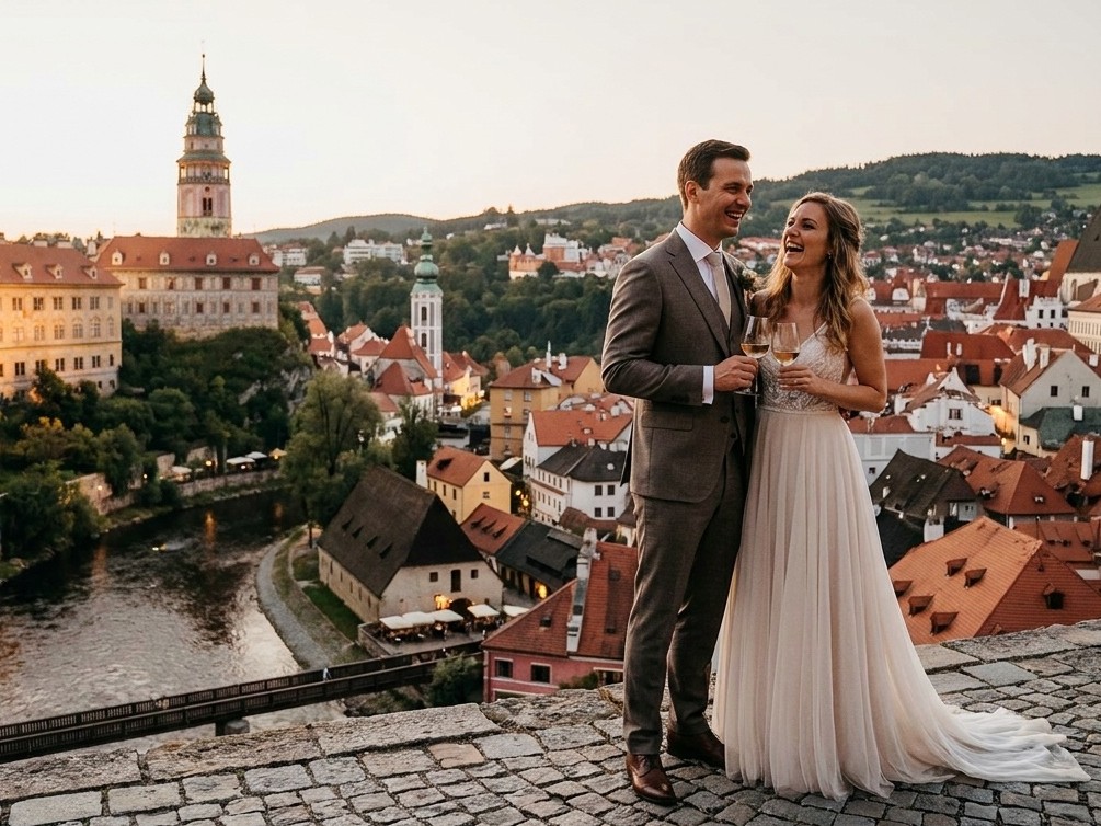 Svatba na Knížecí cestě u Lipna
